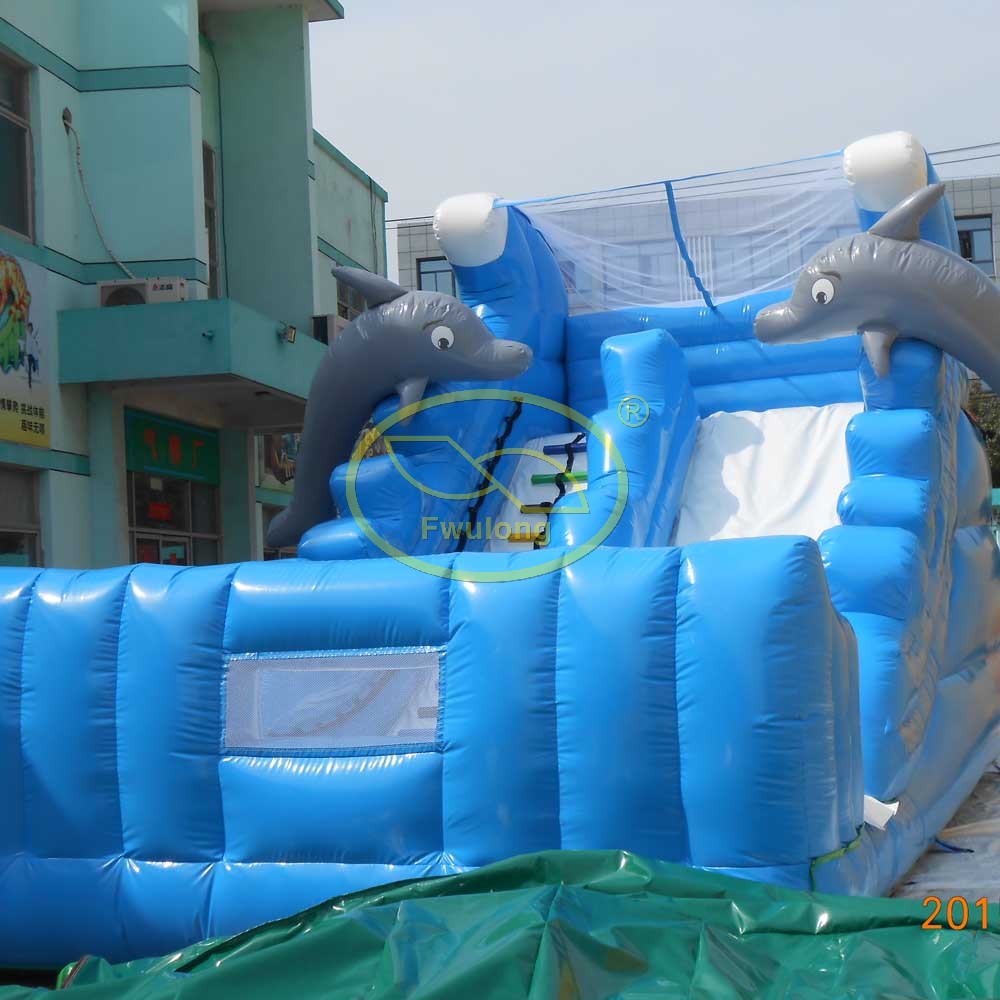 Inflatable Glass Slide FU-GS09