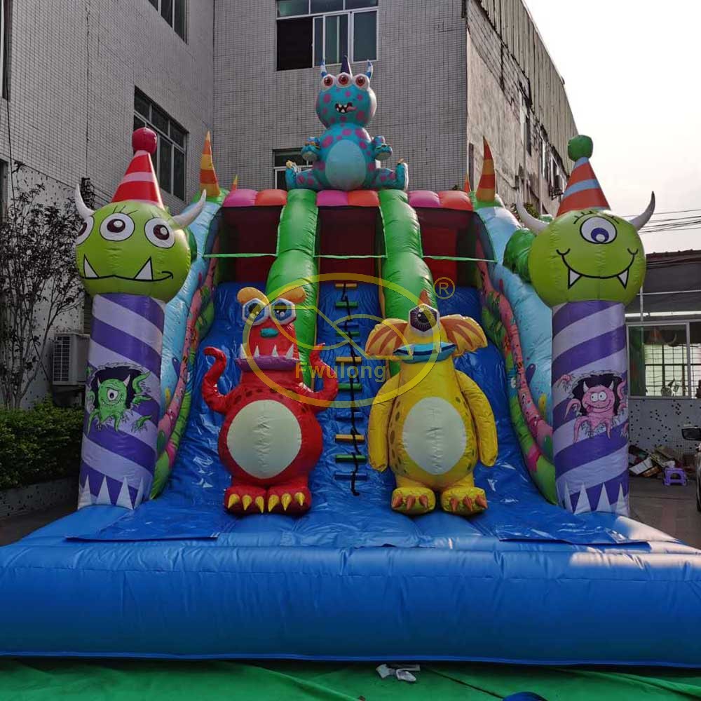 Inflatable  Glass Slide FU-GS17
