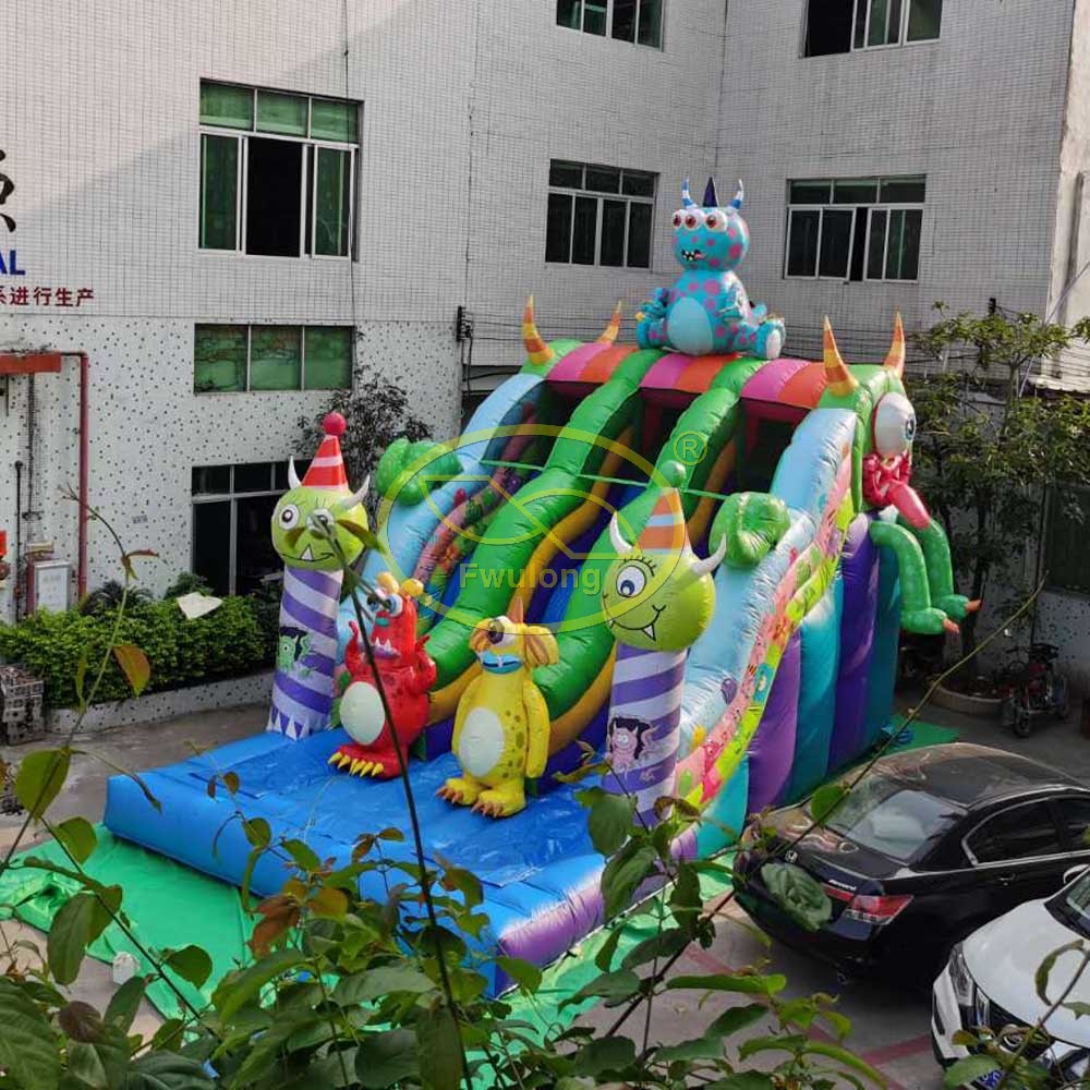 Inflatable  Glass Slide FU-GS17