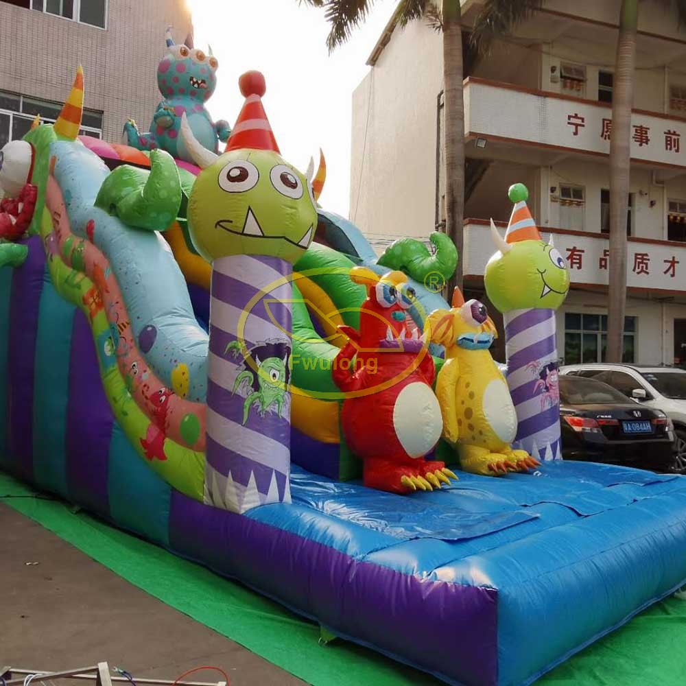 Inflatable  Glass Slide FU-GS17