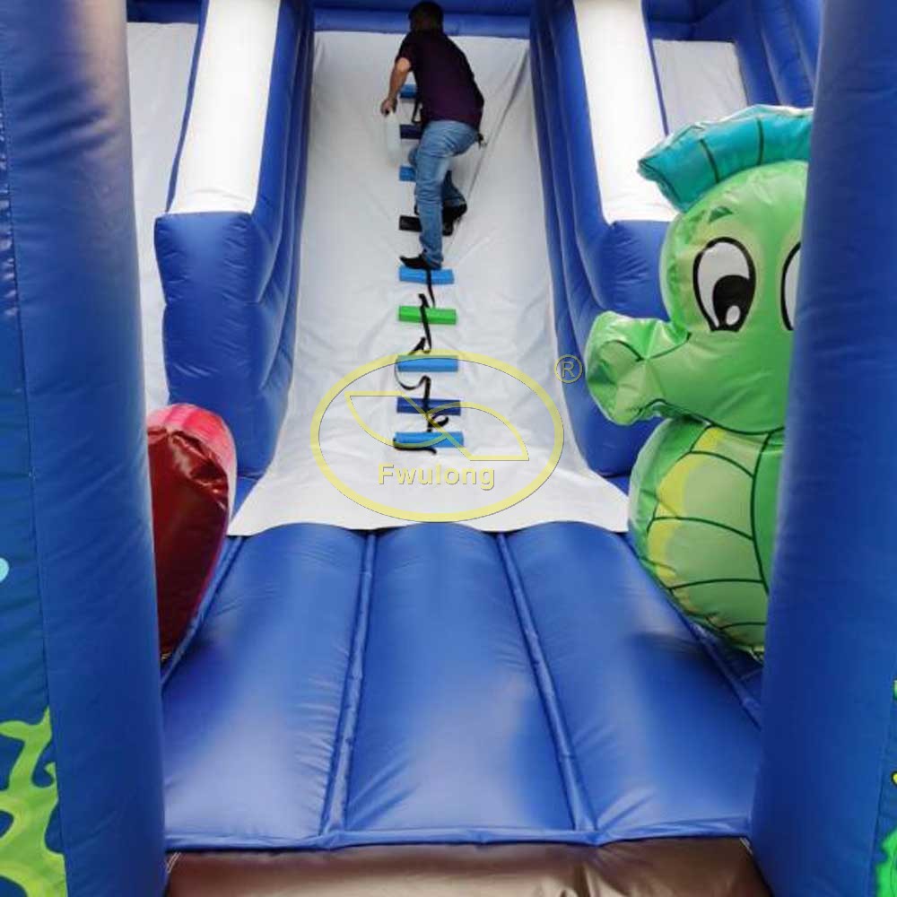 Inflatable Glass Slide FU-GS28