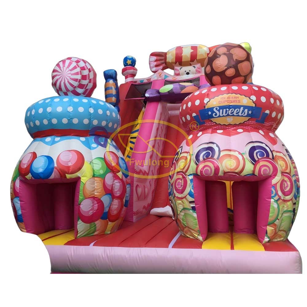 Inflatable Glass Slide FU-GS36