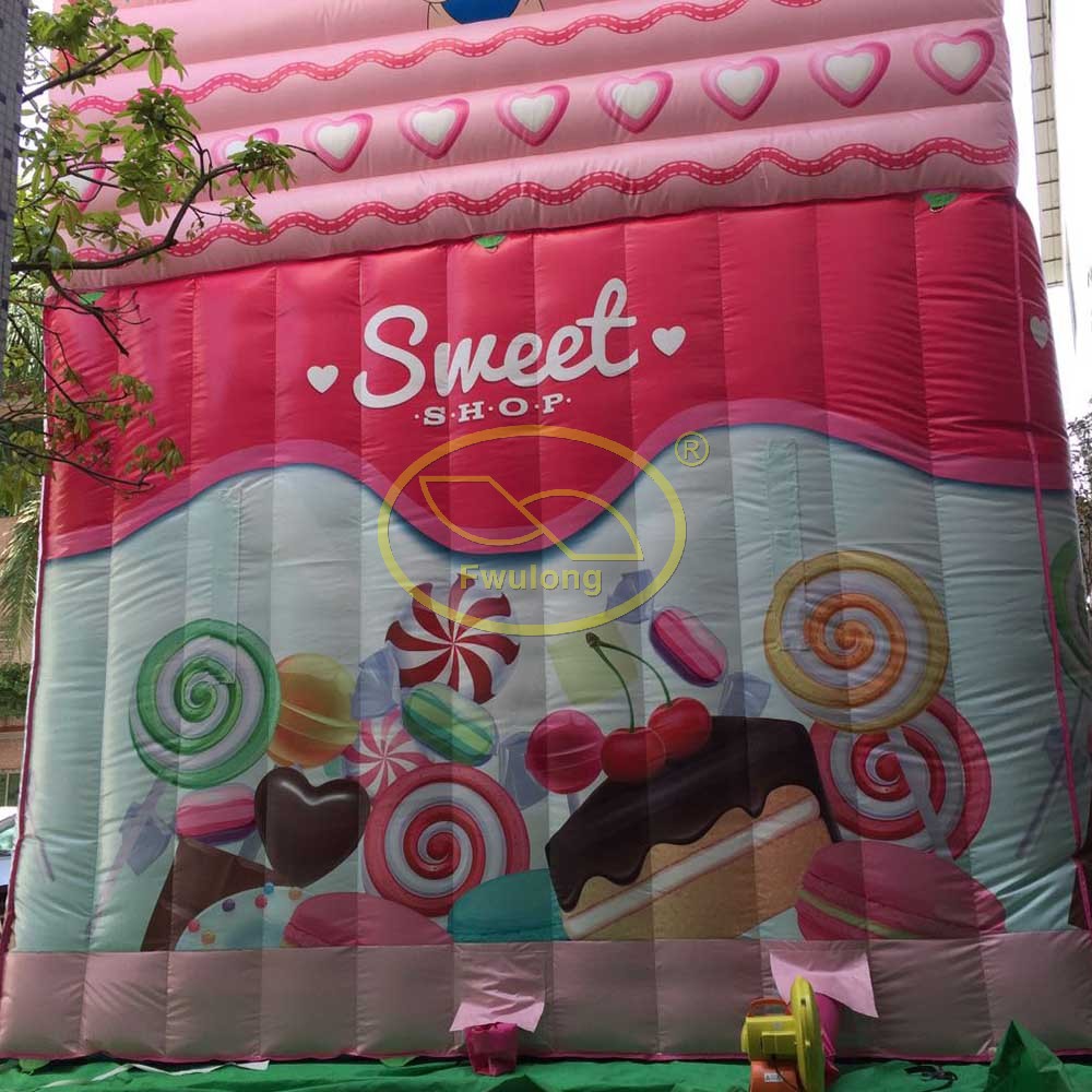 Inflatable Glass Slide FU-GS36