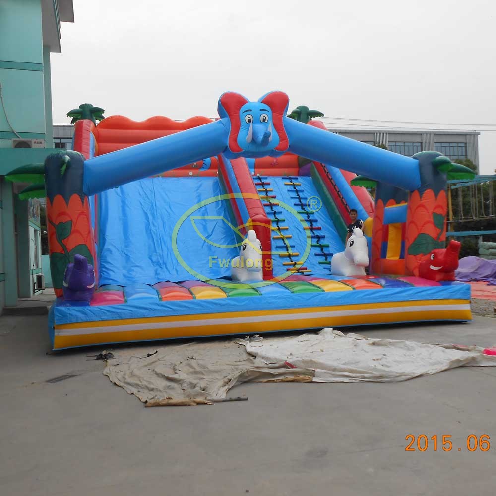 Inflatable Glass Slide FU-GS52