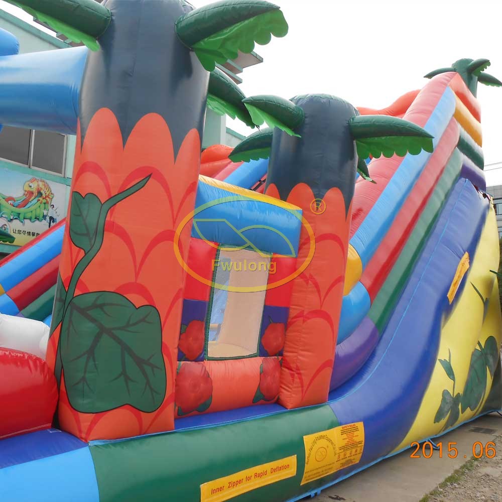 Inflatable Glass Slide FU-GS52