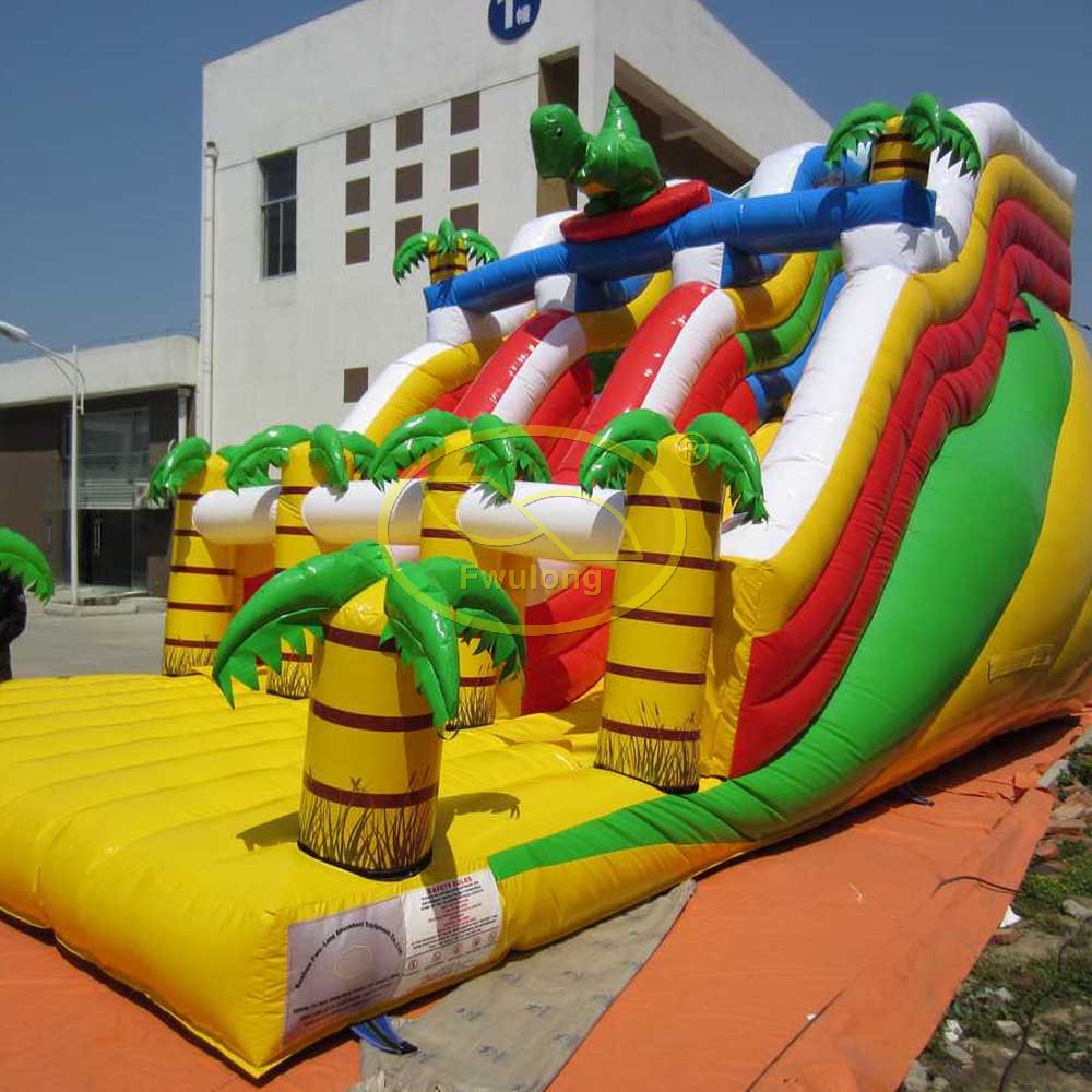 Inflatable Glass Slide FU-GS53