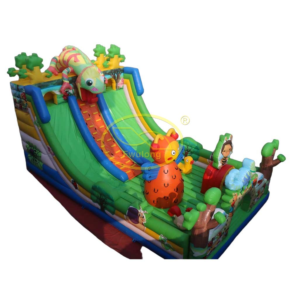 Inflatable Glass Slide FU-GS68