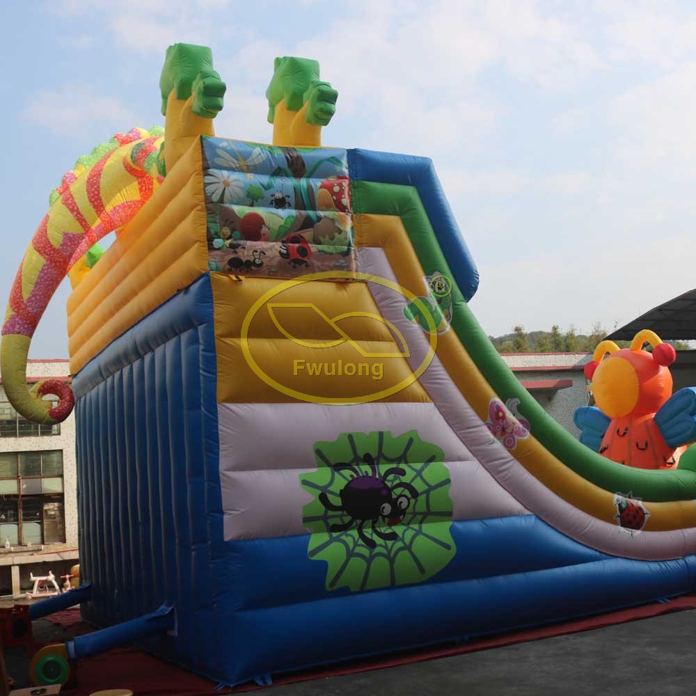Inflatable Glass Slide FU-GS68