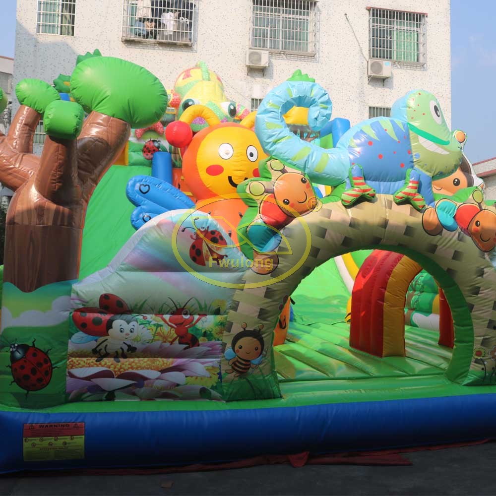 Inflatable Glass Slide FU-GS68