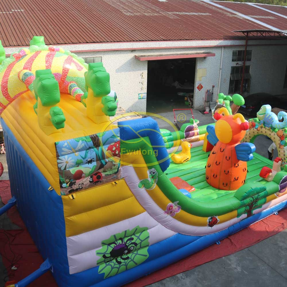 Inflatable Glass Slide FU-GS68