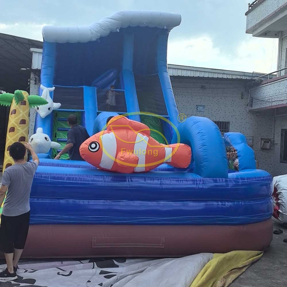 Inflatable Water Slide FU-WS74