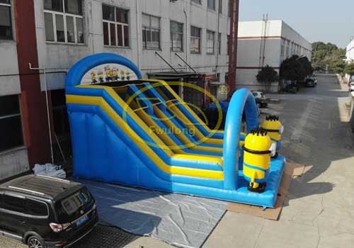 Inflatable Glass Slide GS-5001 | Transparent Inflatable Slide for Events